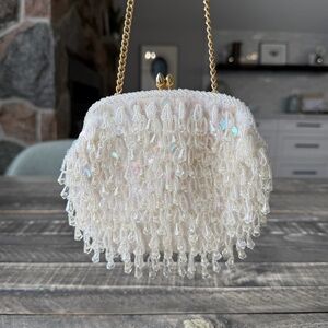 Vintage Beaded Kisslock Evening Bag